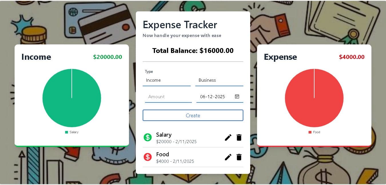 Expense‑Tracker screenshot 1