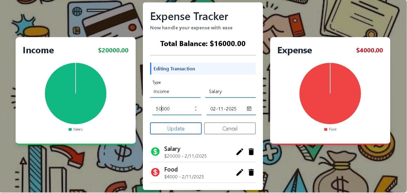 Expense‑Tracker screenshot 2
